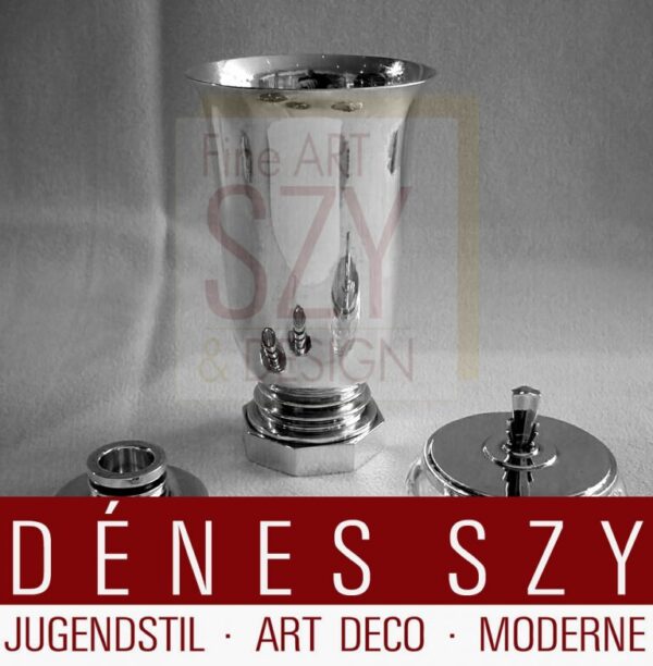 Georg Jensen Silber Pyramide Tablett 600 I – Bild 12