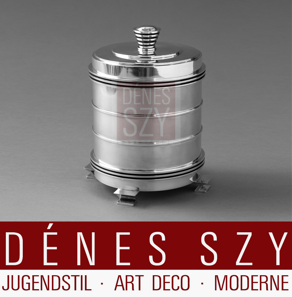 scatola del tabaco di Georg Jensen in argento Sterling 796