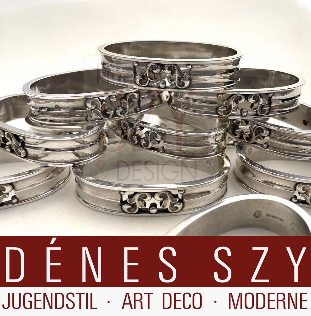 稀少】ジョージ・ジェンセンAcorn ナプキンリング3個セット 【公式通販】