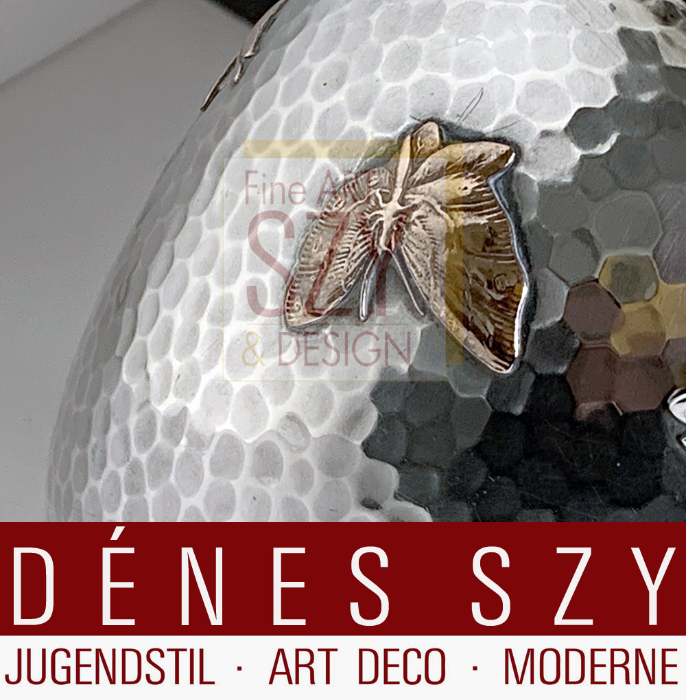 Boîte à thé en métal mixte Gorham USA