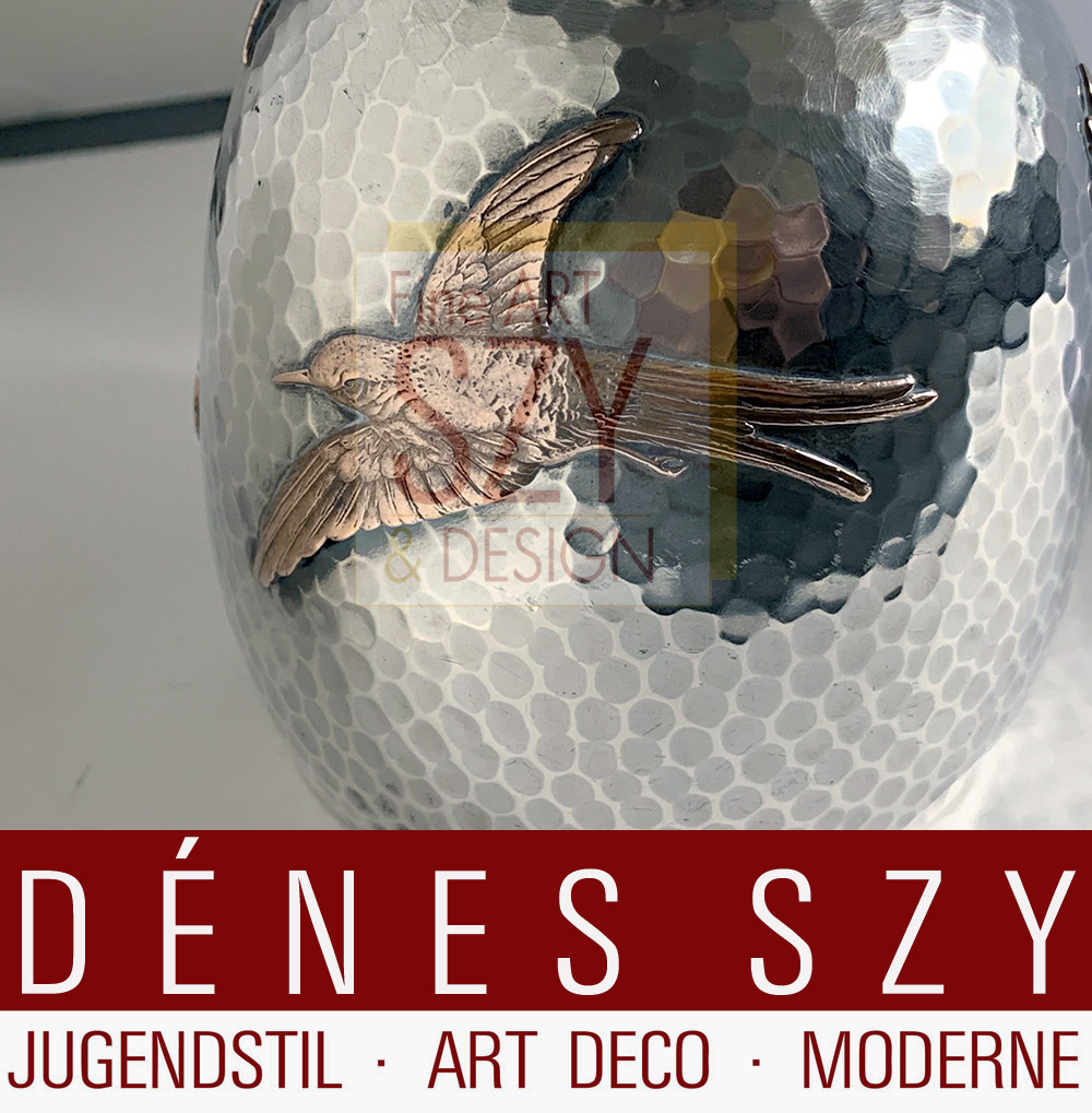 Boîte à thé en métal mixte Gorham USA