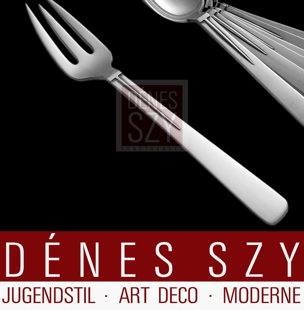 Karl Gustav Hansen posate d'argento Modello 17