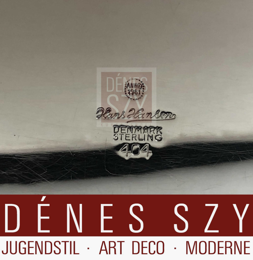 Hans Hansen Teiera in argento