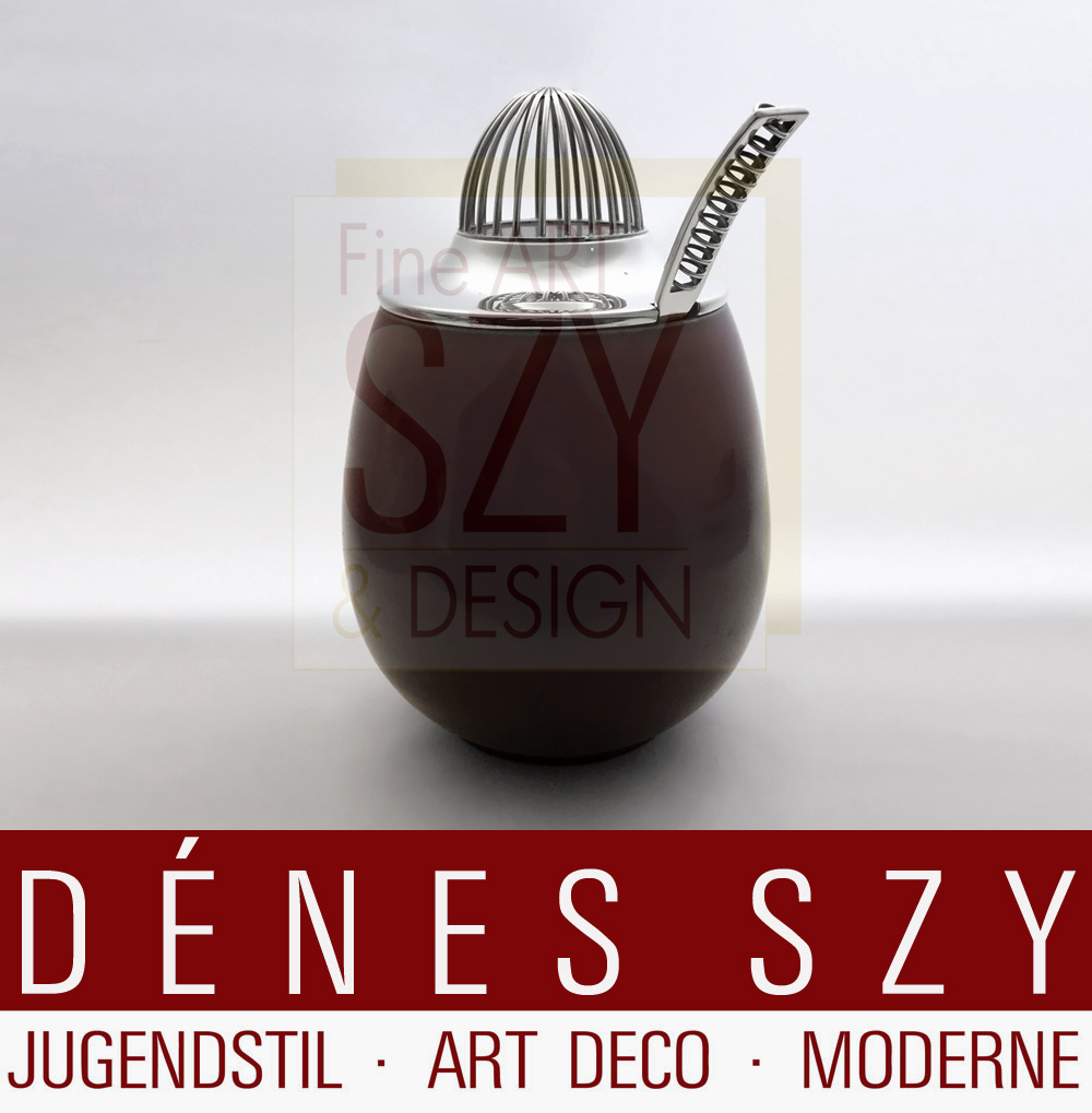 Frantz Hingelberg Sterling Royal Kopenhagen Keramik Dose