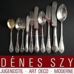 Bruckmann, Weltausstellung Paris 1900 Iris, Buttermesser – Bild 5