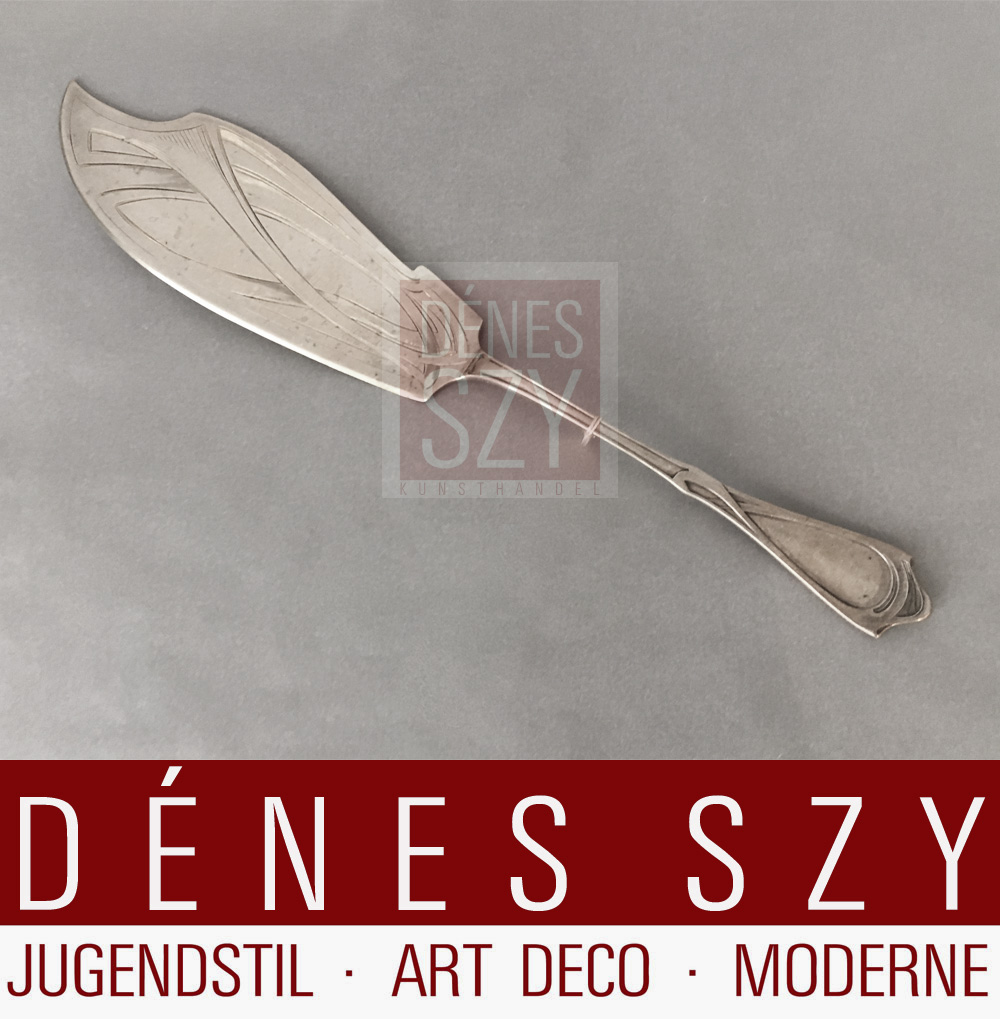 Jugendstil Silber Tortenheber VSF 3000 um 1902