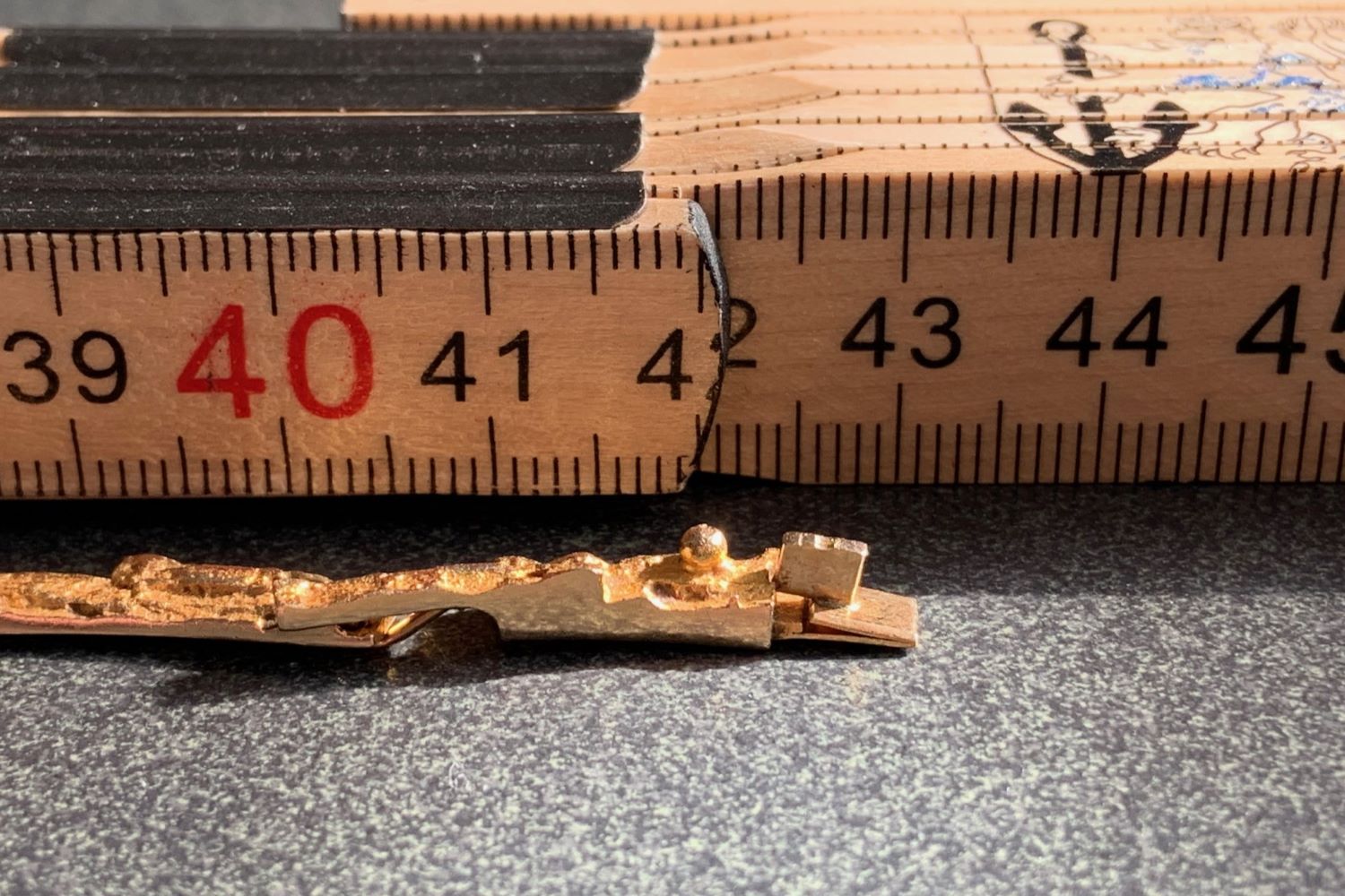 Björn Weckström, Lapponia, Modernes Finnisches 14gliedriges, 14 Karat Gold, Halskette, Halsband Finnland 1979