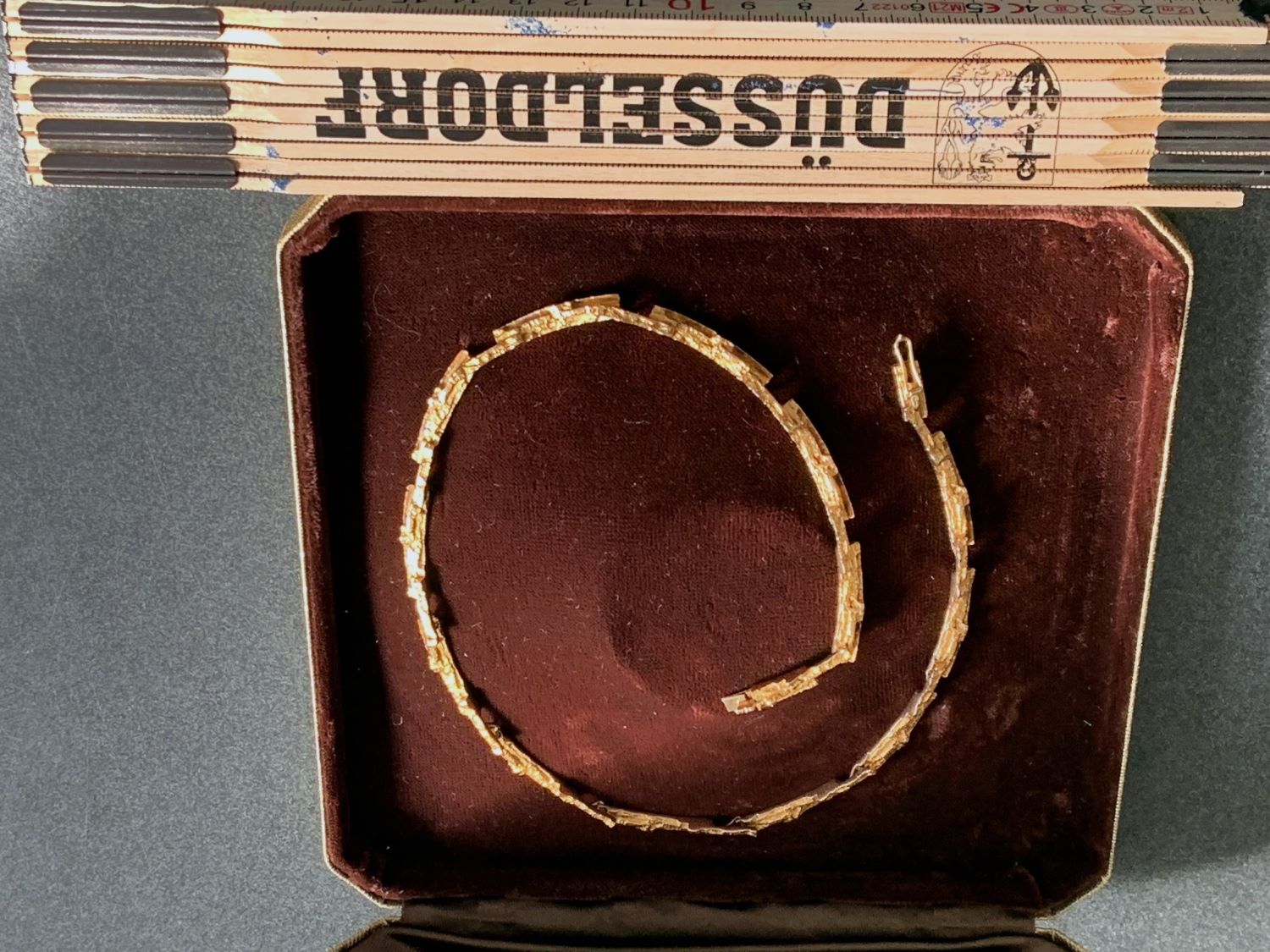 Björn Weckström, Lapponia, Modernes Finnisches 14gliedriges, 14 Karat Gold, Halskette, Halsband Finnland 1979