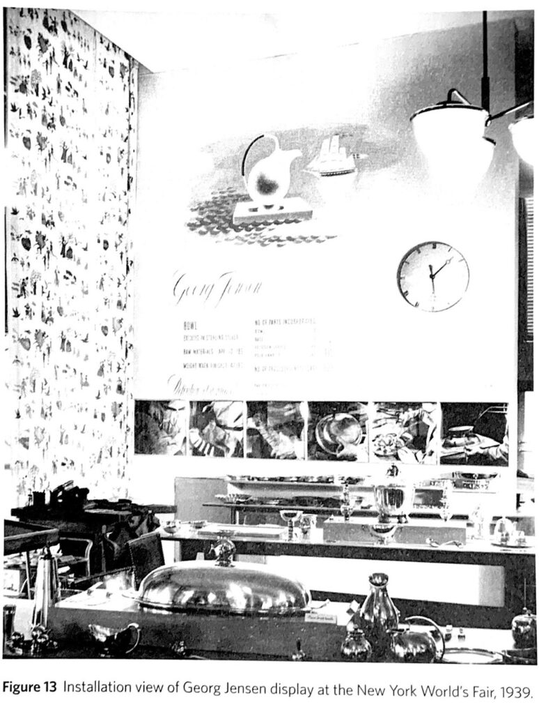 Literatur: Alison Fisher (Hg.): Georg Jensen. Scandinavian Design For Living. Yale University Press 2018, p. 99