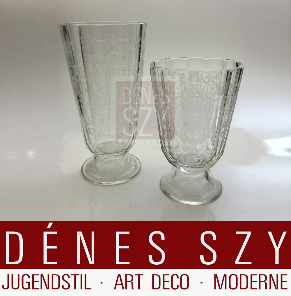 Josef Lobmeyr Wien Austria Maria Theresia Kristall Glas Bierglas