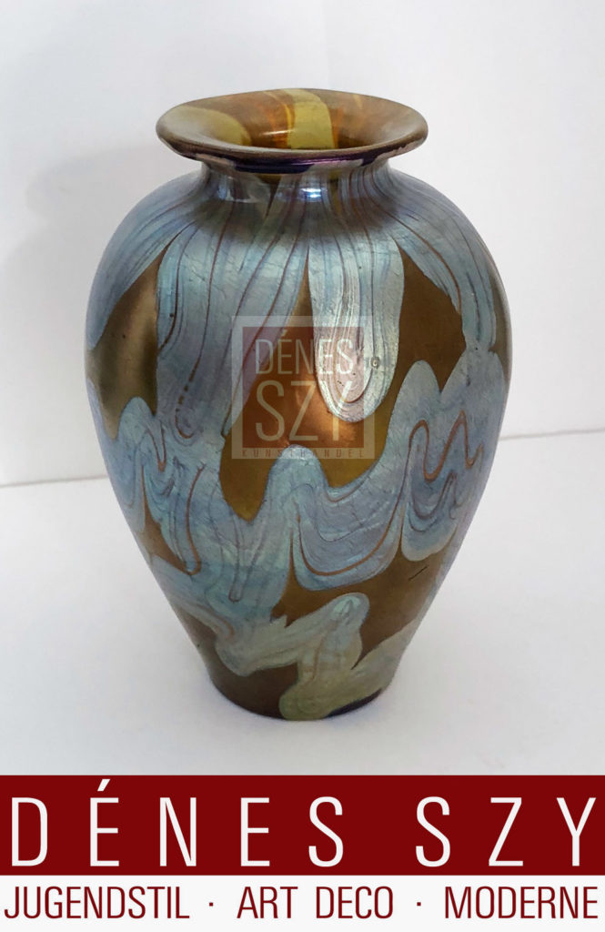 Loetz vaso in vetro Phaenomen Genre 29 epoca liberty