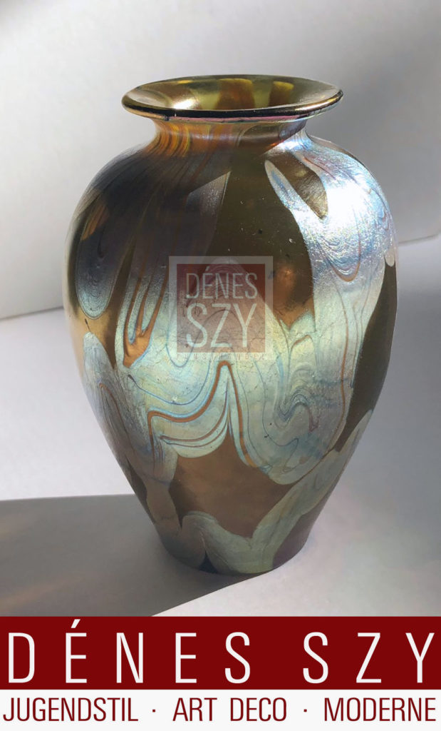 Loetz vaso in vetro Phaenomen Genre 29 epoca liberty