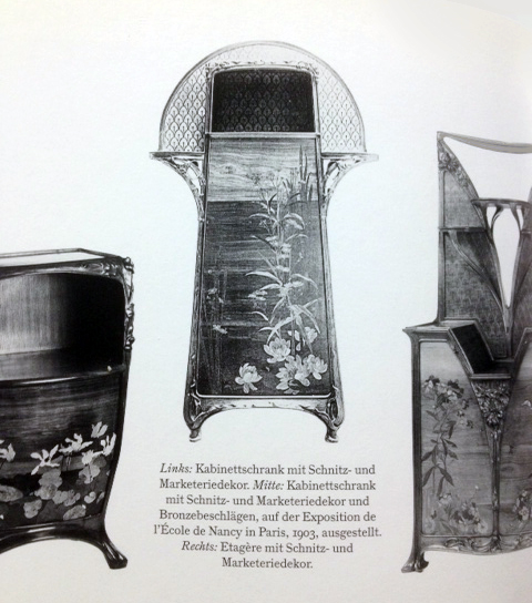 Louis Majorelle Jugendstil Kabinettschrank, Nancy um 1900 – Bild 11