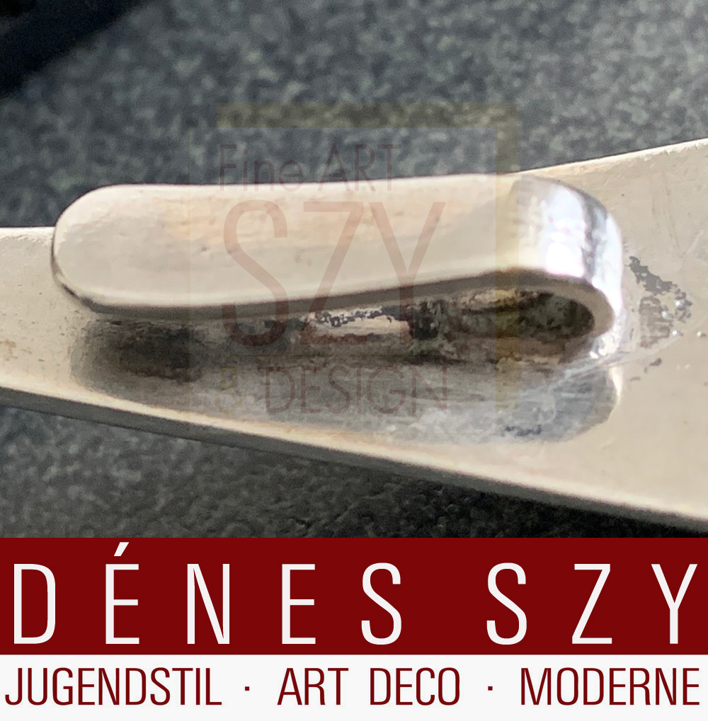 Rarissimo cucchiaio da portata Biedermeier, Argentiere: Gisbert Timm, Marne, regione Schleswig-Holstein di Dithmarschen, Germania, Argento 12 Loth, 1830-33