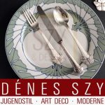 Frigast Schmetterlingsbesteck Obstmesser Silber 830 – Bild 10