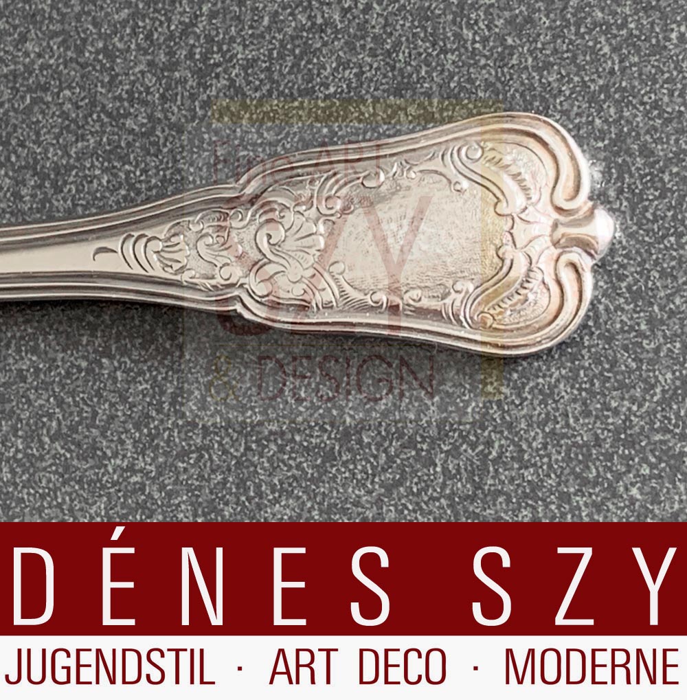 Cucchiaio da caffè modello "Rosenborg", Design: Ole Hagen 1947, Esecuzione: argentiere Anton Michelsen, Copenaghen, argento sterling