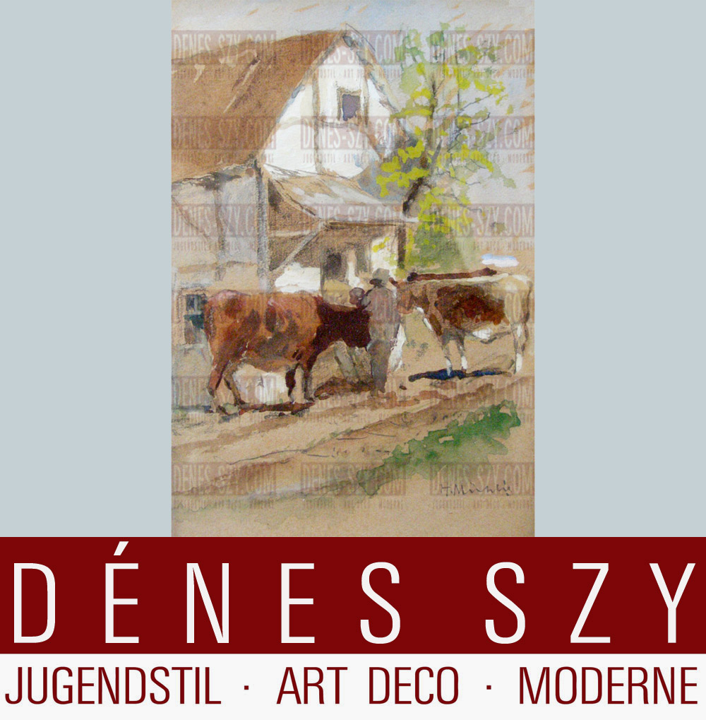 Hugo Muehlig Bäuerliches Idyll