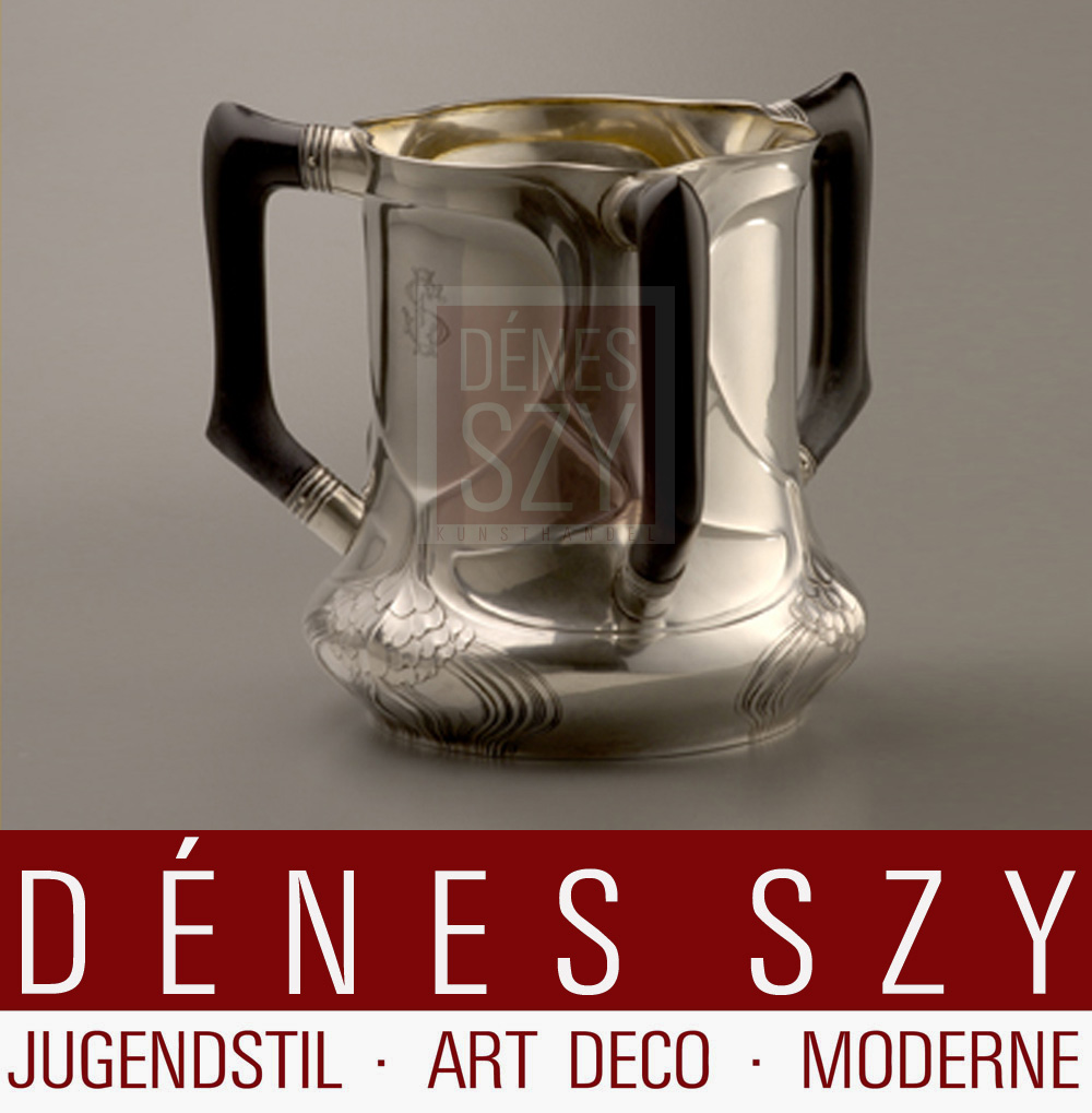 ORIVIT Sterling Silber Koeln 1900 Jugendstil Sektkühler 78