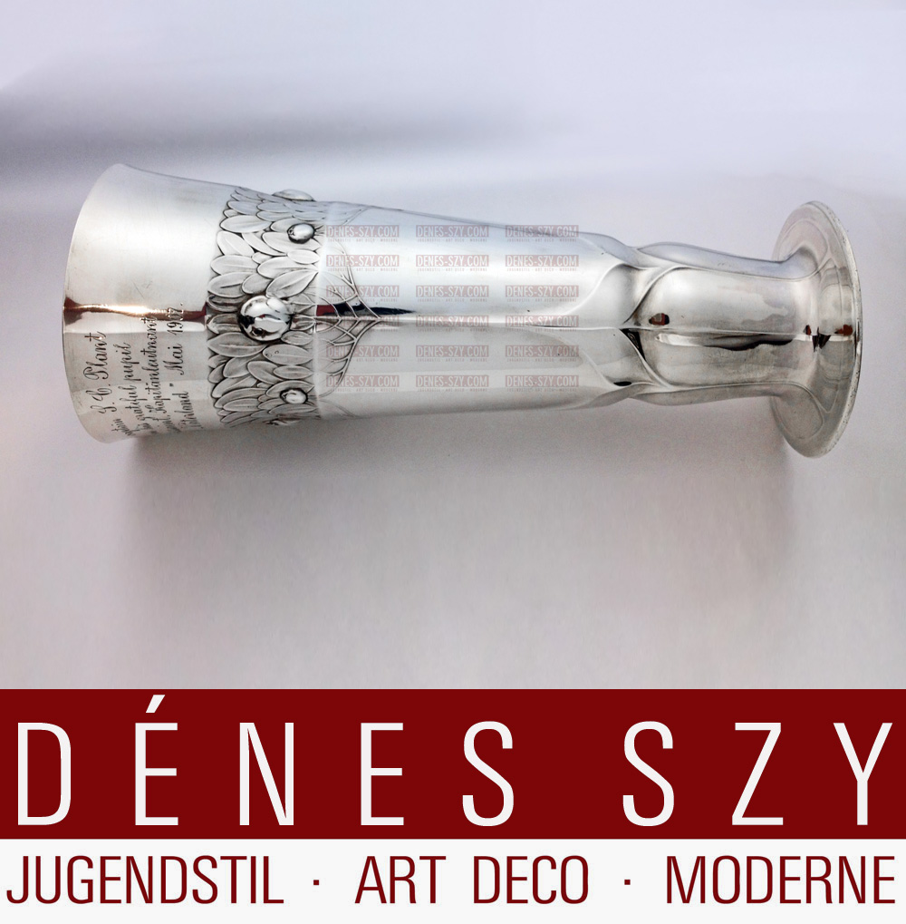 Orivit Sterling Silber Köln 1900 Jugendstil Pokal 81