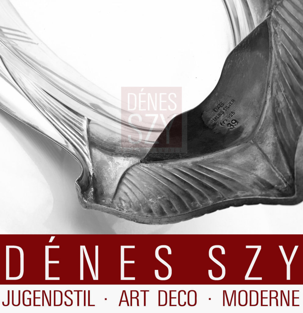 ORIVIT argento Sterling Giardiniera, Colonia verso 1900