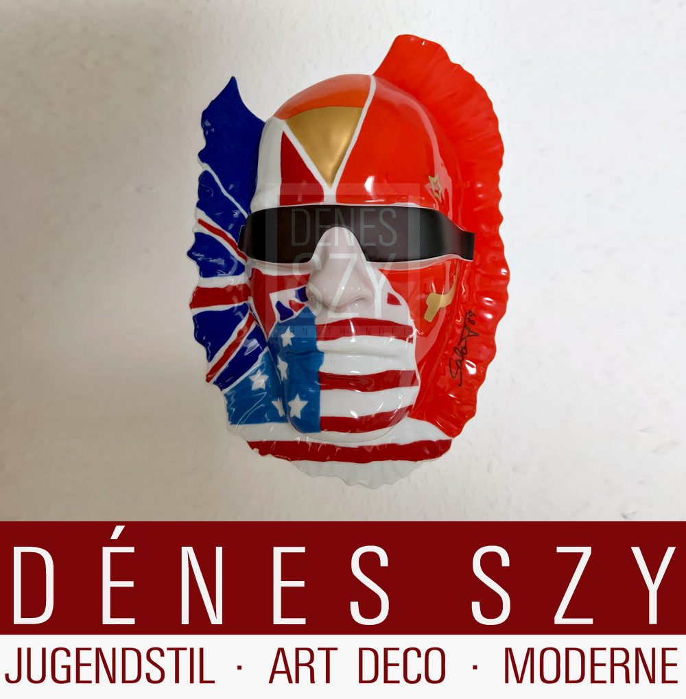 Salomé (Wolfgang Cihlarz), le masque de Berlin Chine Objeckt, Rosenthal 1989 – Image 2