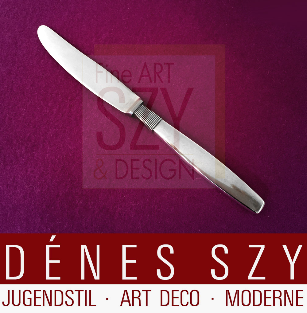 Svend Weihrauch Hingelberg 18 posate d'argento coltello da frutta