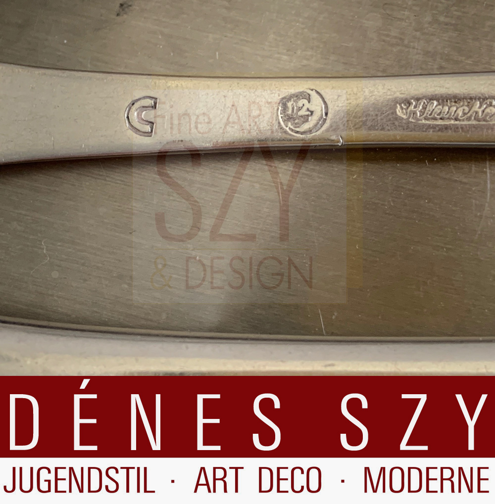 Set di cinque forchette da tavola tedesche, 3x Lüneburg ca. 1810, argento 12 Lot, Johann Heinrich Lorenz Kleucker (Sen), 2x (Amburgo-) Harburg, Georg Stegemeyer