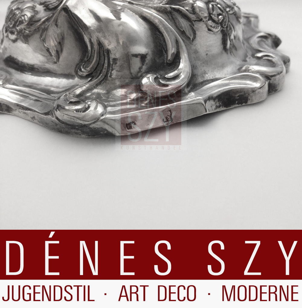 Candeliere di Colonia in argento rococò intorno al 1770