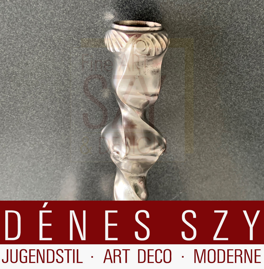 Barock - Rokoko Silber Leuchterpaar Göttingen um 1770-1780, Heinrich Otto Christian Knauer, Silber 12 Lot