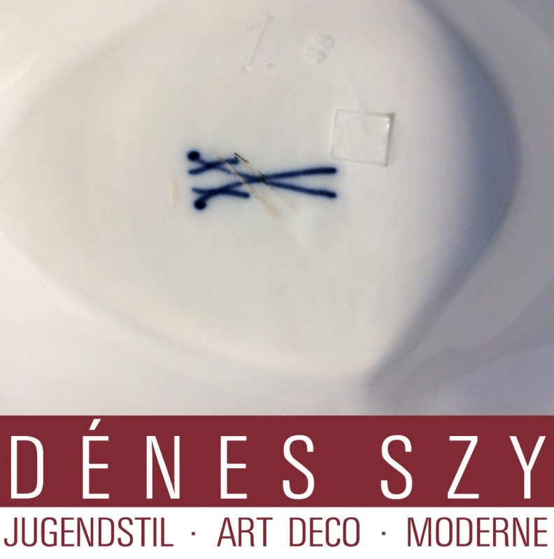 Henry van de Velde Meissen saucière en porcelaine, coup de fouet – Image 3