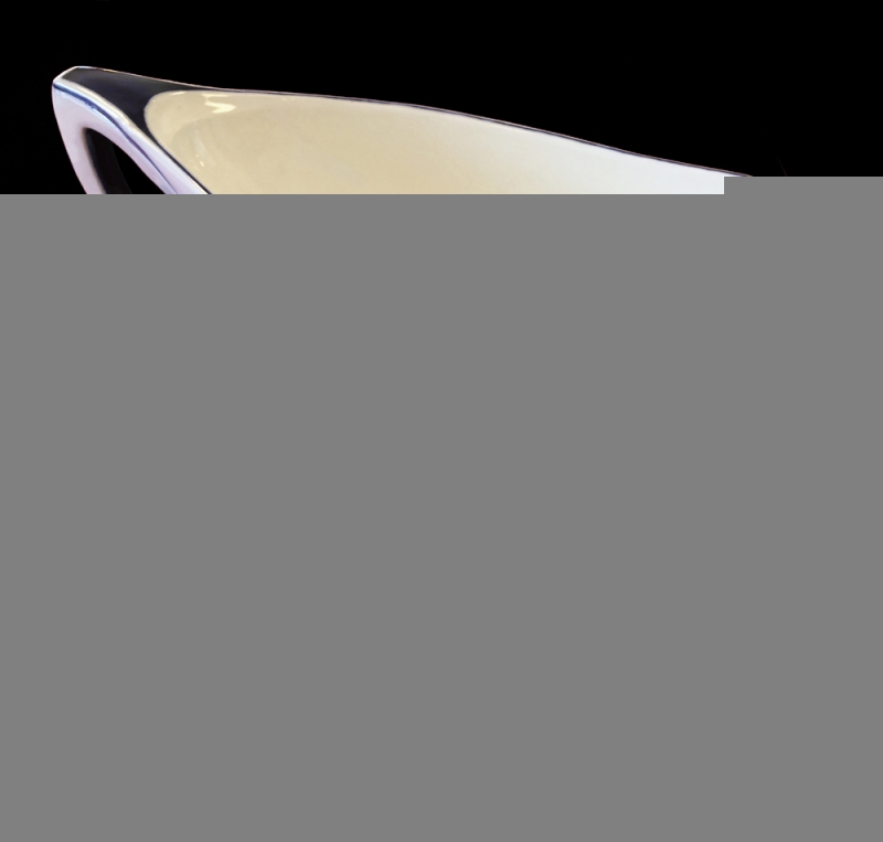 Henry van de Velde Meissen saucière en porcelaine, coup de fouet