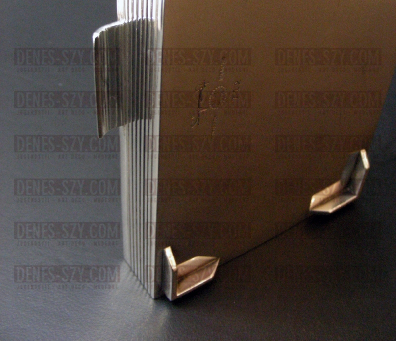 Boite rectangulaire en argent 925, par Georg Jensen no.712, Danemark