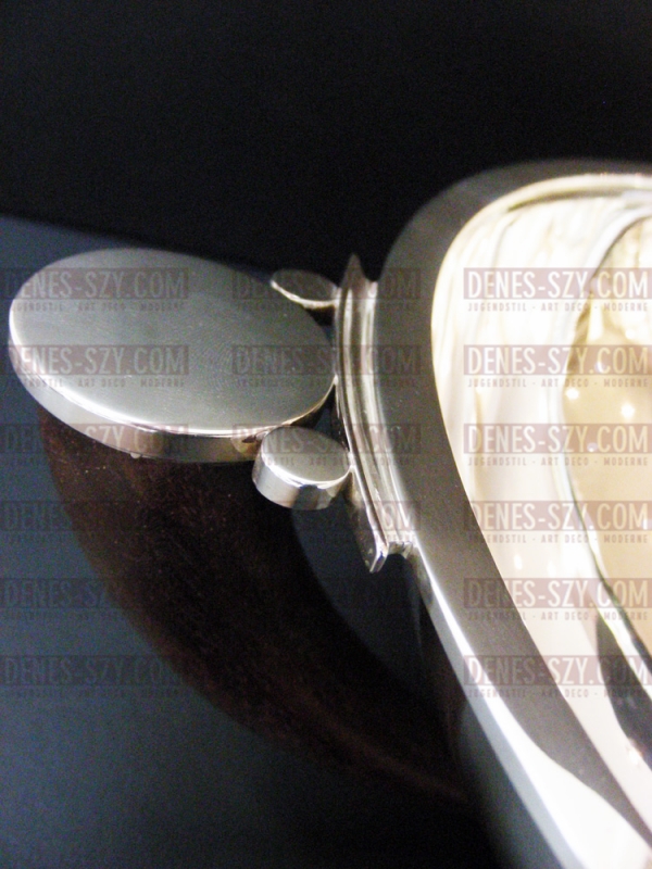 GEORG JENSEN SILBER, PYRAMIDE imposante Schale # 762