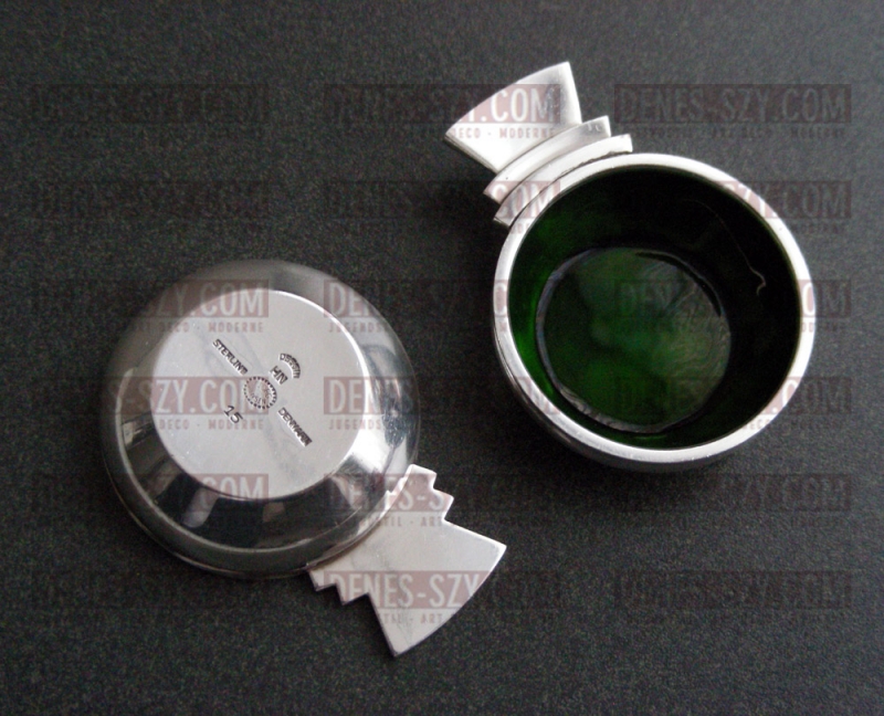 ciotola da spezia di GEORG JENSEN argento danese collezione piramide