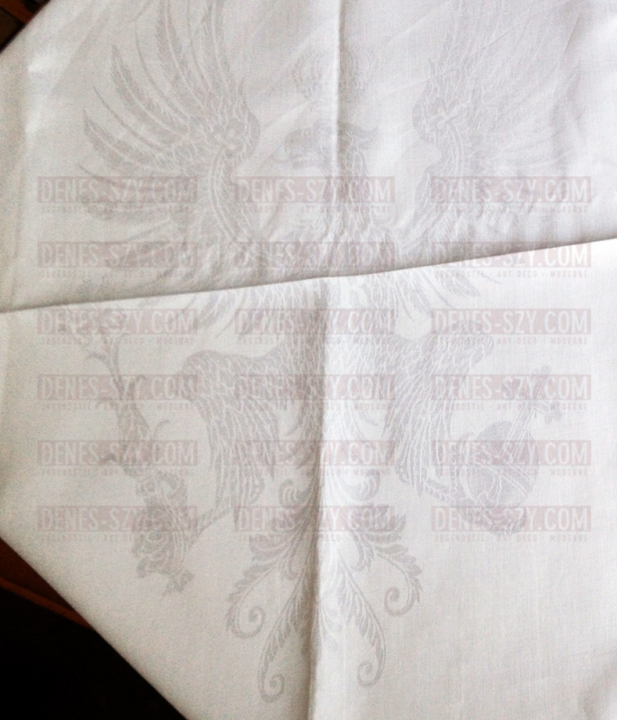 Serviettes en tissu impérial, serviettes de bouche de Guillaume II de Prusse