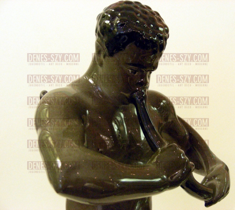 HOCHZEITSZUG ++ KPM Berlin Porzellanfigur AFRIKANER, AMBERG