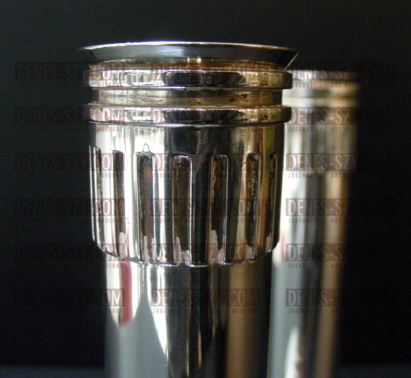 Sigvard BERNADOTTE Georg Jensen Silber Leuchter # 848