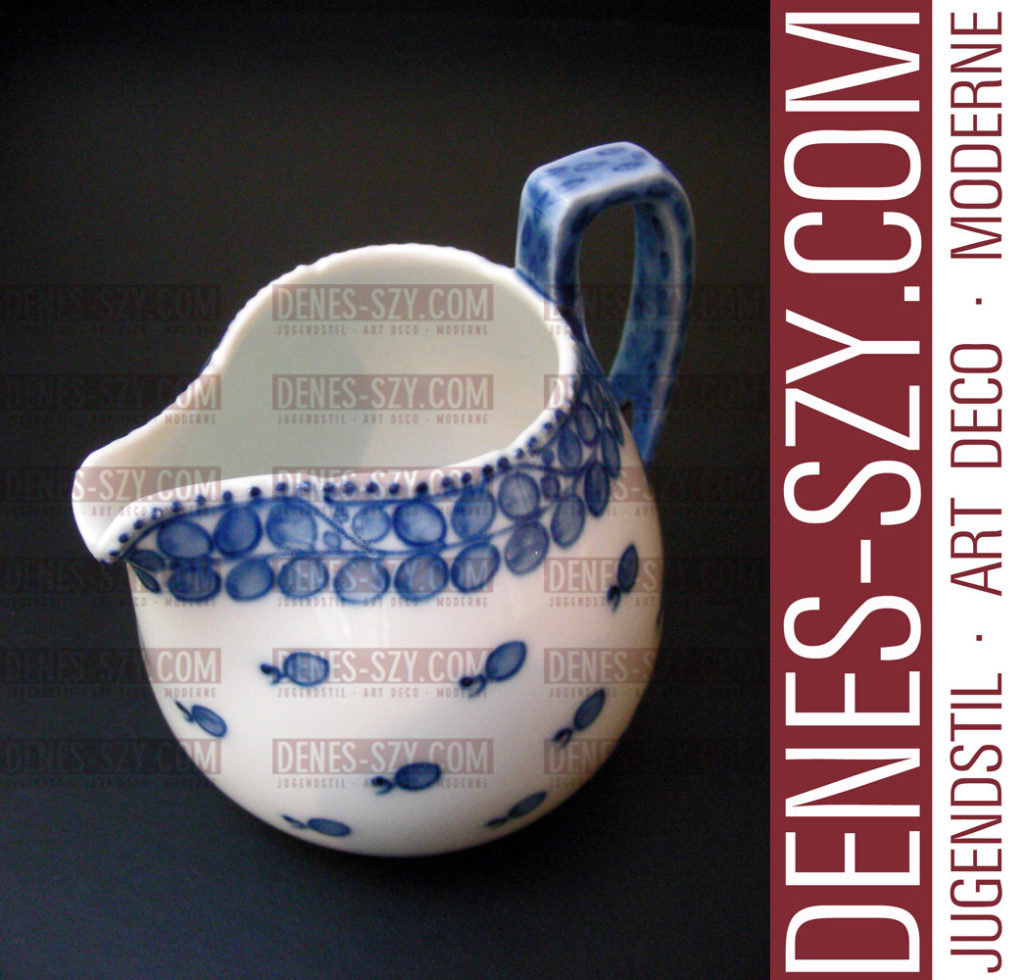 Meissen Art Nouveau porcelain, cream jug by Riemerschmid