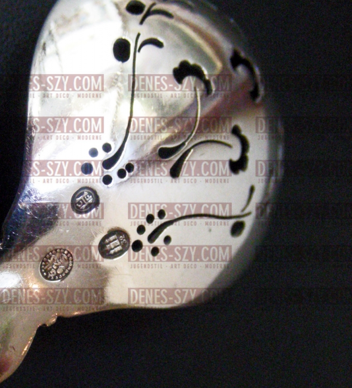 Berryspoon, modèle: KAKTUS / CACTUS, Conception: Gundorph Albertus 1930, Exécution: orfèvre Georg Jensen, Copenhague 1932, argent sterling