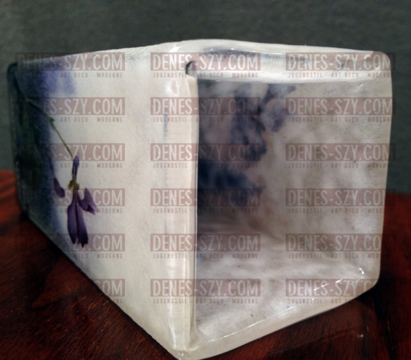 Daum Nancy vasetto quadro con ciclamini