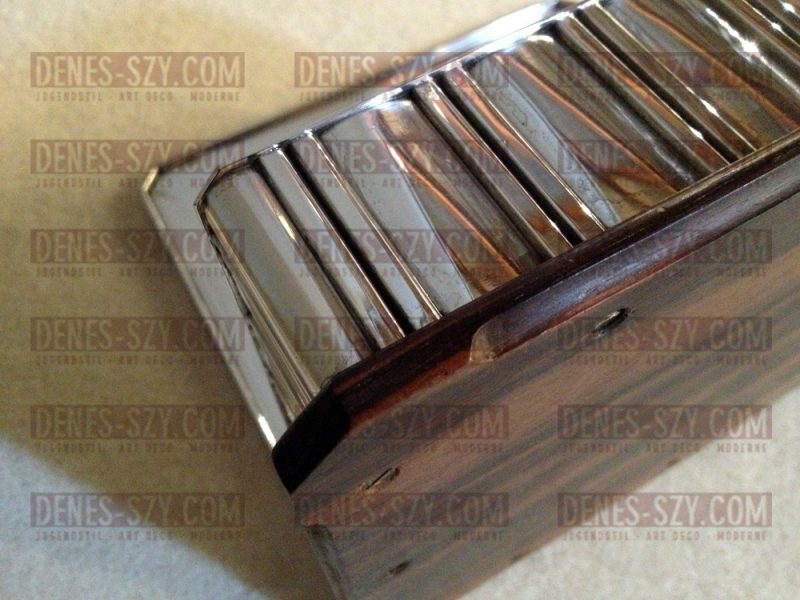 Wolfers Freres, Art Deco Silber Deckeldose, Brüssel ca. 1920