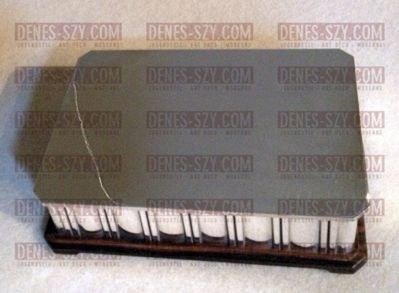 Wolfers Freres, Art Deco Silber Deckeldose, Brüssel ca. 1920