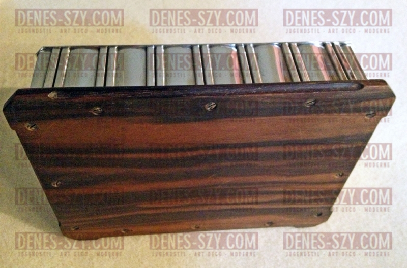 Wolfers Freres, Art Deco Silber Deckeldose, Brüssel ca. 1920