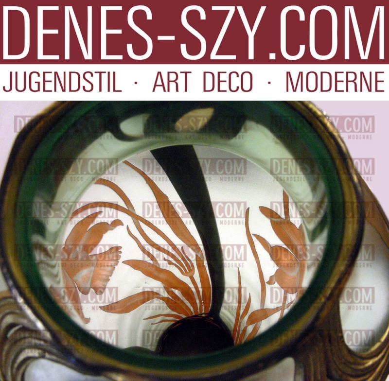 ORIVIT Jugendstil Zinn Vase 2545 A, Köln 1900