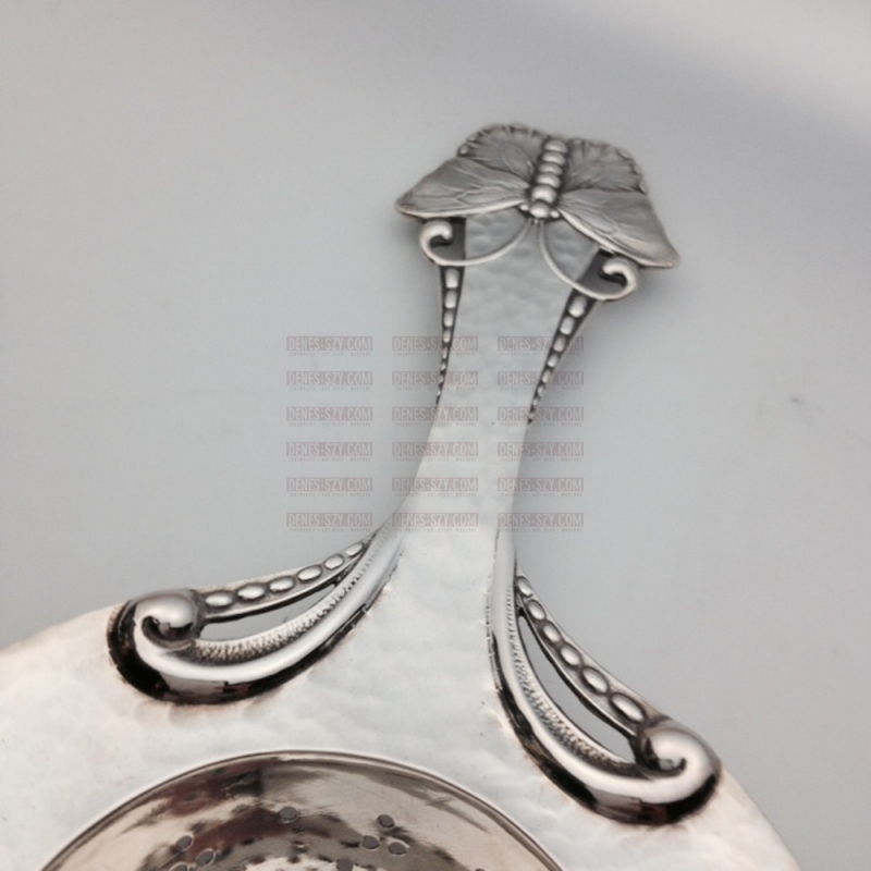 Frigast Solv, Sommervogel- o. Schmetterlingsbesteck, Teesieb