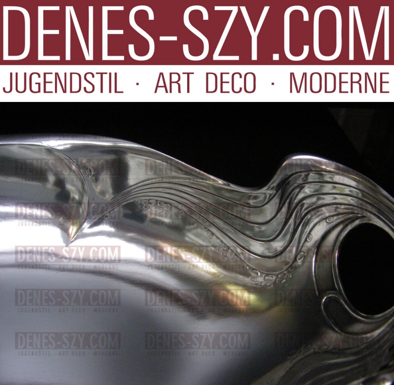 Orivit Cologne German art nouveau silver, bowl, bread basket 33