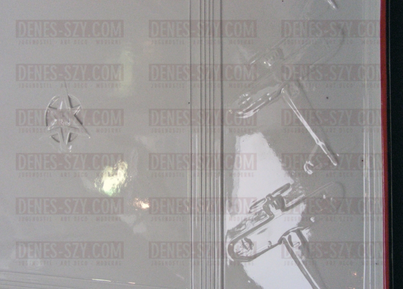 KPM BERLIN PORZELLAN, usine d'avions Henschel, plaque anniversaire