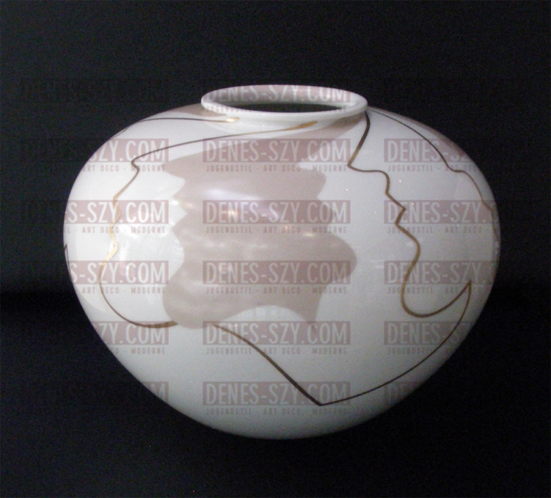 KPM BERLIN PORZELLAN, Zwiebelform Vase, Selbmarke