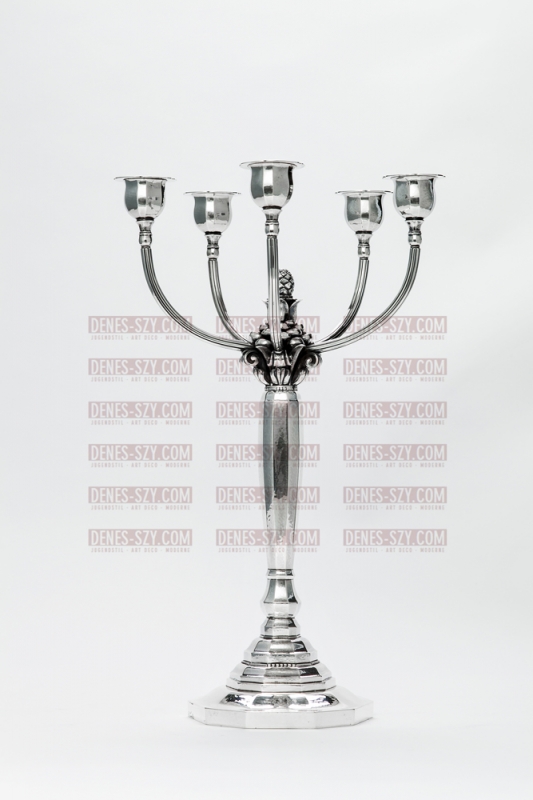 Georg Jensen candelabra 474 argento Sterling Johan Rohde