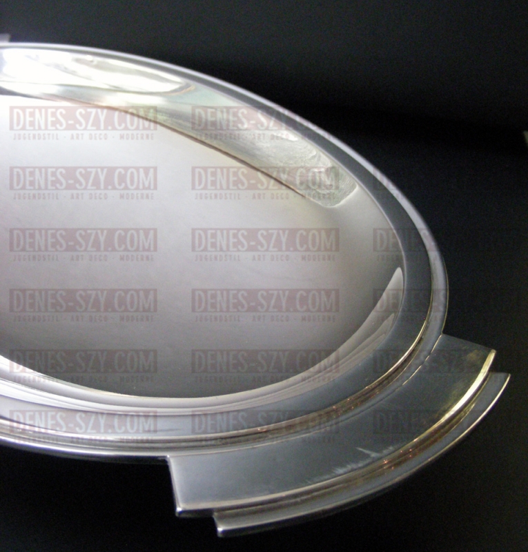 panettiera 600 B in argento Sterling di Georg Jensen collezione piramide